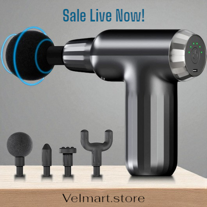 Muscle Massage Gun with 4 Heads