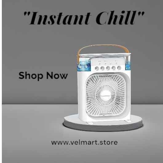 Cooling Fan With Ice
