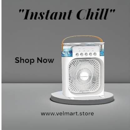Cooling Fan With Ice