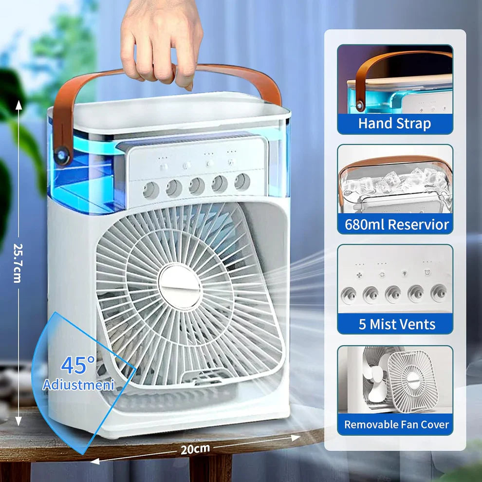 Cooling Fan With Ice