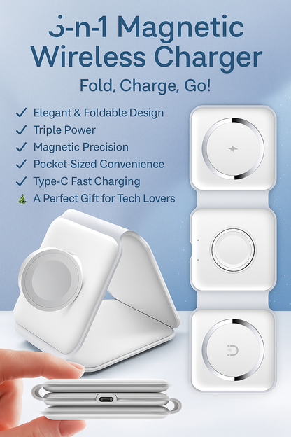 3-in-1 Wireless Charging Pad