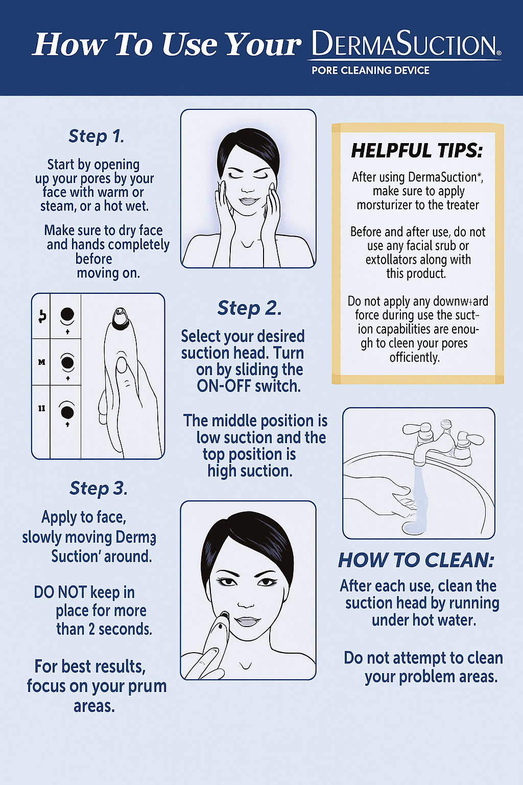 Pore Cleaning Device