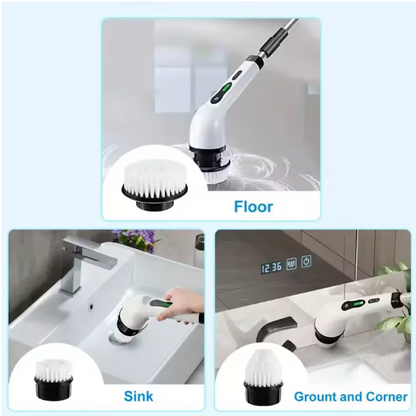 Electric 9 in 1 Cleaning Brush