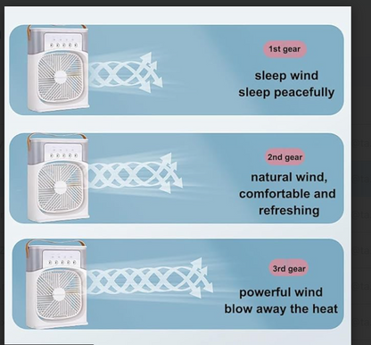 Cooling Fan With Ice