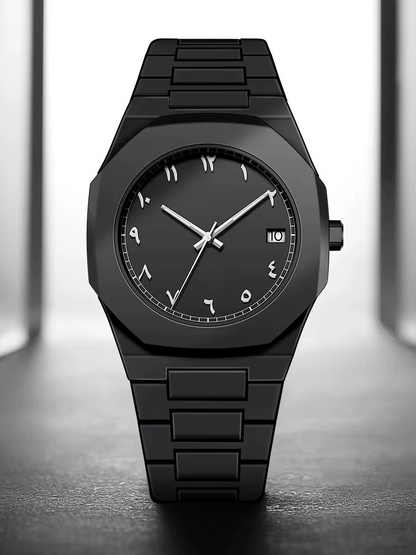 Arabic Aura Watch ( Stainless Steel )