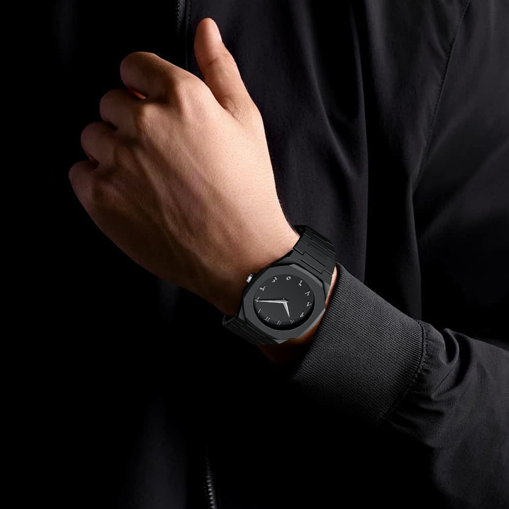 Arabic Aura Watch ( Stainless Steel )